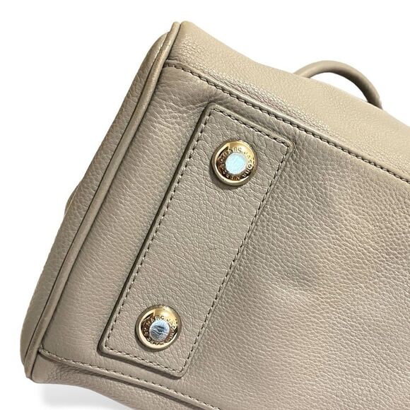 Marc By Marc Jacobs Too Hot To Handle Heather Grey Large Leather Tote/Crossbody - Picture 8 of 13